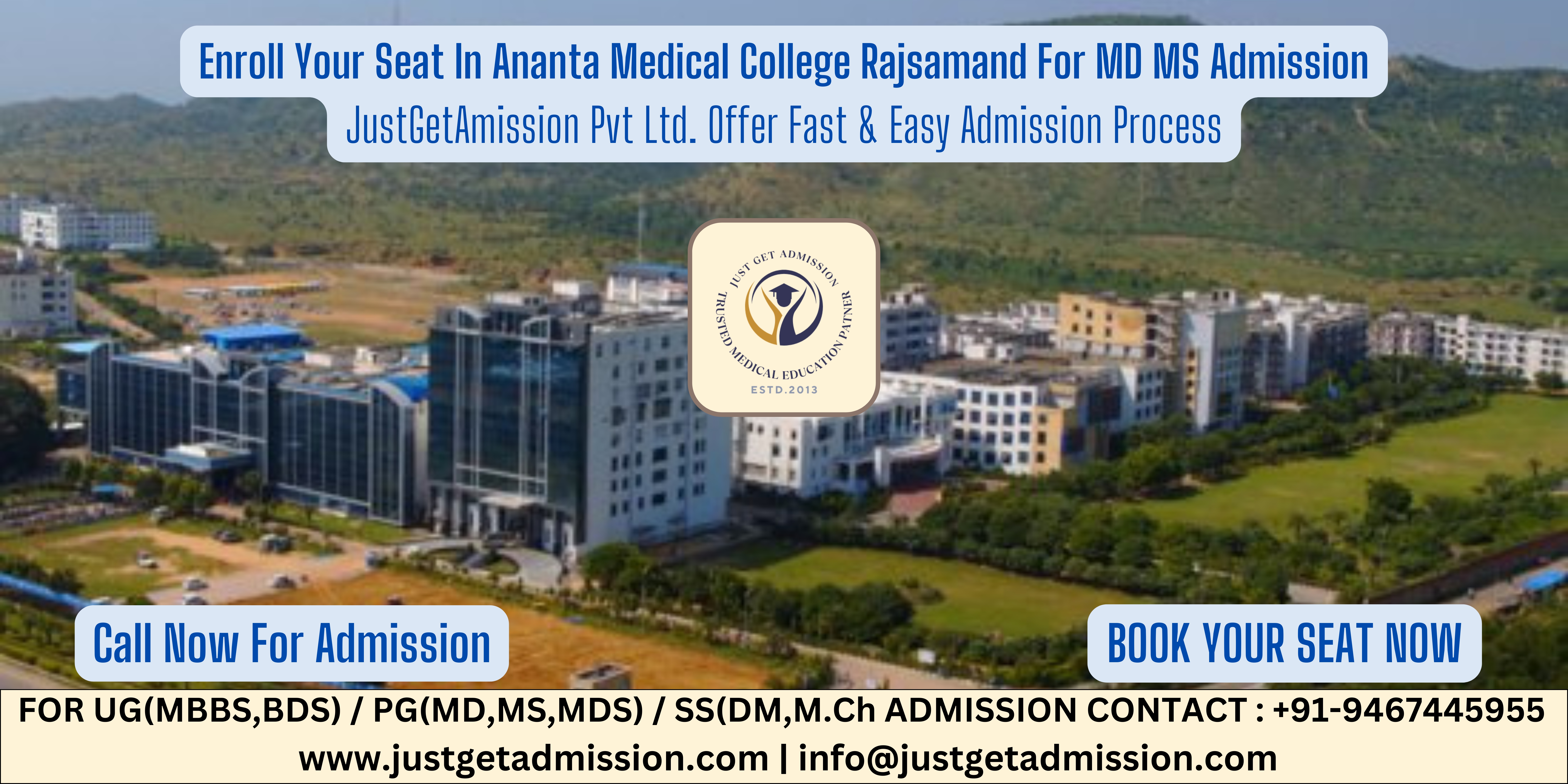 Ananta Medical College Udaipur NEET PG 2024-25 : Admission, Courses, Cut-off, fees, Bond, Stipend etc.